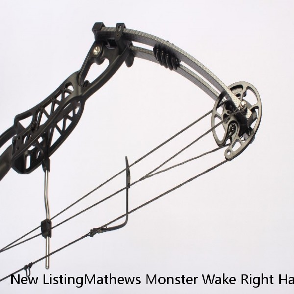 New ListingMathews Monster Wake Right Handed Compound Bow with 70# H32 Camo limbs