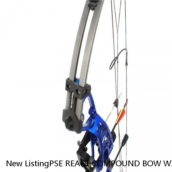 New ListingPSE REACT COMPOUND BOW WITH ACCESSORIES