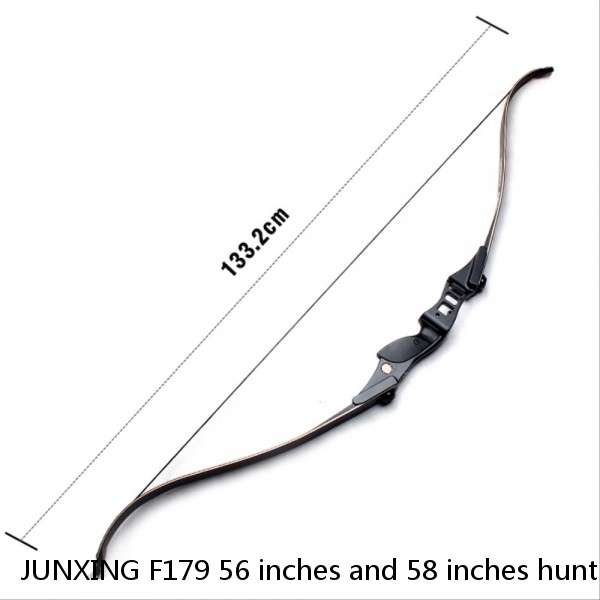 JUNXING F179 56 inches and 58 inches hunting recurve bow