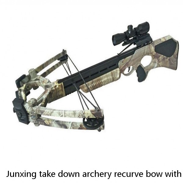Junxing take down archery recurve bow with ILF riser