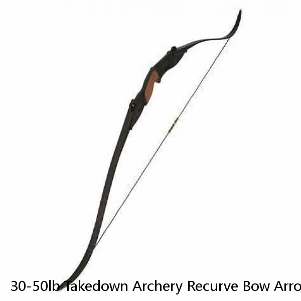 30-50lb Takedown Archery Recurve Bow Arrows Set Right Hand Adult Outdoor Hunting