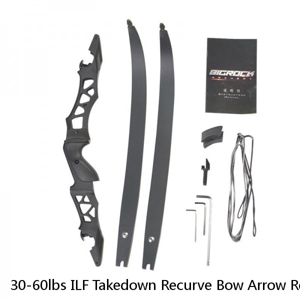 30-60lbs ILF Takedown Recurve Bow Arrow Rest Quick Release Archery Hunting F166