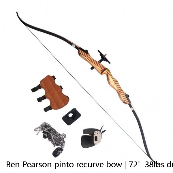 Ben Pearson pinto recurve bow | 72'  38lbs draw weight | very good condition